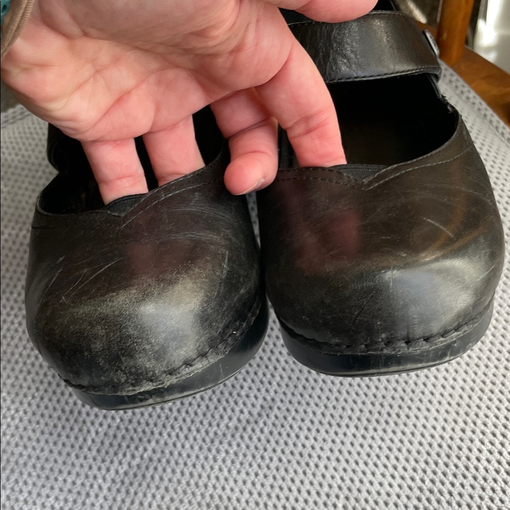 DANSKO 36 Black Women's Mary Jane Shoes clog mule - Picture 7 of 12